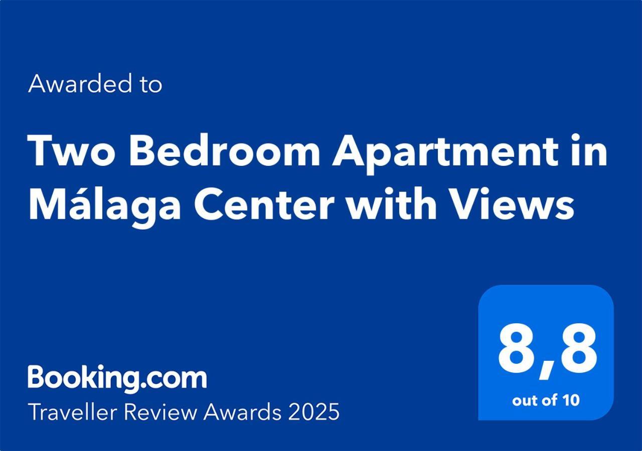 Two Bedroom Apartment In Malaga Center With Views Buitenkant foto